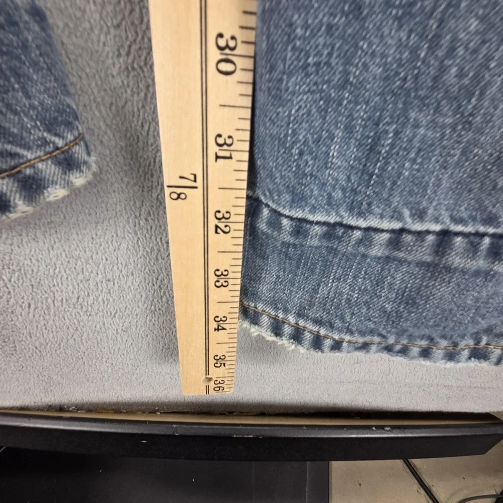 Vintage Levis Engineered Jeans Mens 34x34 Blue Buckle Back Twisted One Pocket